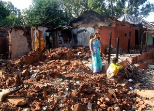 Devastazioni contro i cristiani in India